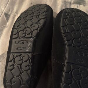 UGG Black Slip-On Loafers